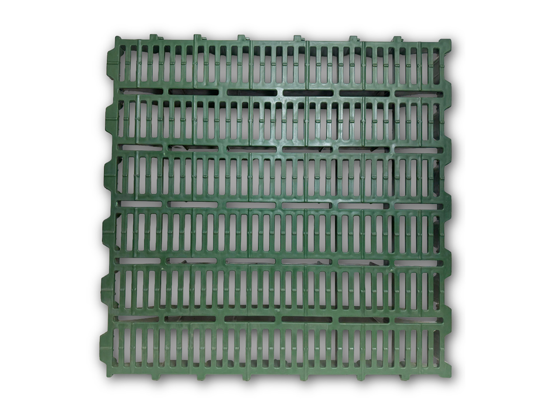 Slat Piso slat de plástico para cama elevada de engorda 60cm x 60cm - Imagen 1